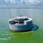 City of Toledo water intake crib.